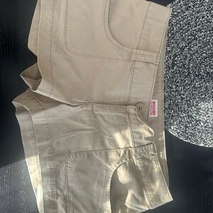 Mossimo Supply Co. Beige Bike Shorts